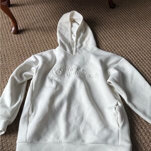 Disney White Hoodie Sweatshirt